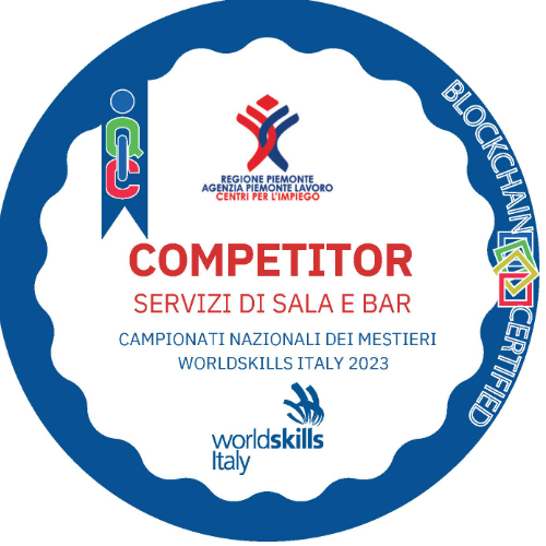 Competitor Servizi di sala e bar ai Campionati dei Mestieri WorldSkills Italy 2023